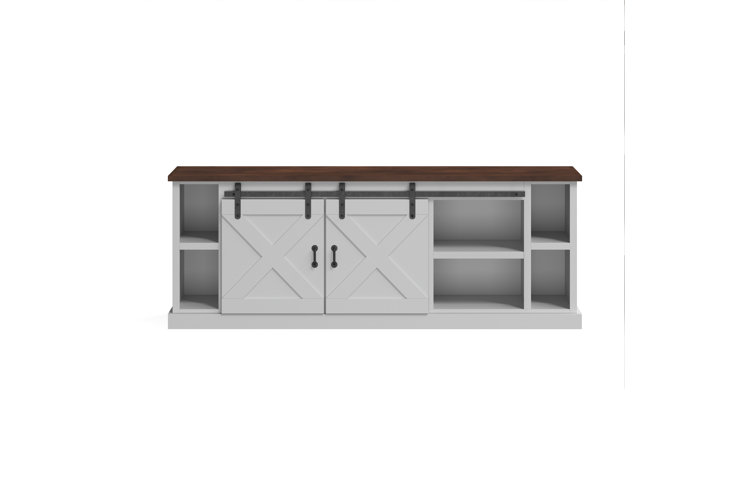 Top 10 80 inch TVs and larger White TV Stands & Entertainment Centers